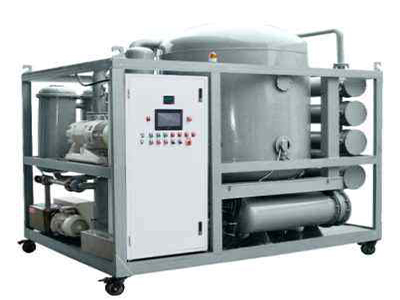 machine industrielle de filtration d'huile de rebut