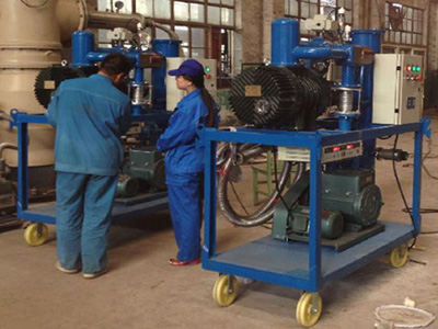 réparation et entretien de machine de purification d'huile