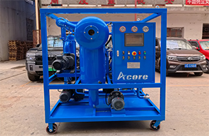 Vente du système de purification d'huile pour transformateurs sous vide DVTP70 (4200 l/h) en Afrique du Sud