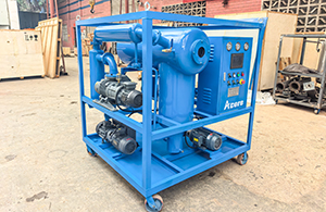 Vente de purificateurs d'huile isolante pour transformateurs sous vide DVTP50 (3000 L/h) en Turquie