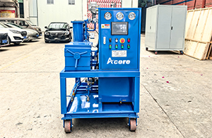 Ventes de séparateurs d'huile centrifuges DCS-15 au Pakistan pour la purification de l'huile de turbine