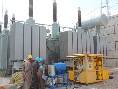 technologie de conversion de fréquence de l'usine de purification d'huile de transformateur