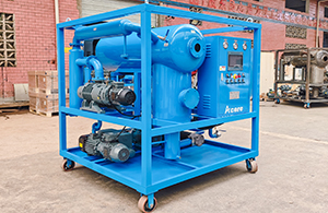 Vente aux États-Unis de la machine de purification d'huile de transformateur sous vide DVTP100 (6000 L/h).