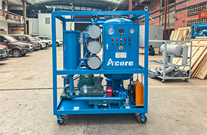 Ventes de purificateurs d'huile lubrifiante VLF150 (9 000 l/h) en Italie et en Europe