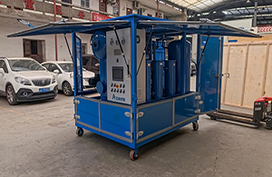 Vente aux États-Unis du système de filtration d'huile pour transformateurs sous vide DVTP100 (100 LPM)