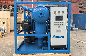 Vente de la machine de traitement d'huile de transformateur DVTP300 (300 LPM) et du système de pompe à vide VPS2000 en Ouzbékistan